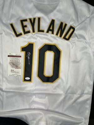 Jim Leyland Signed Pirates Jersey - JSA Authenticated - AUTO - Image 1 of 4