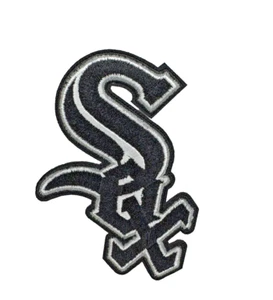 Chicago White Sox MLB Team Logo Embroidered 3in Iron / Sew-On Patch - Picture 1 of 3
