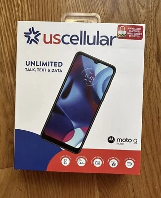 Novo Celular Pré-pago EUA Motorola Moto G Pure XT2163-4 4G LTE 6.5" 32GB  - Imagem 1 de 2