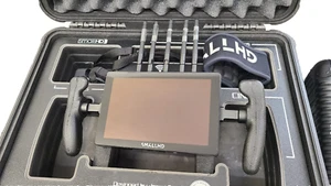 SmallHD Cine 7 Full HD Monitor, w/750' Gold Mount Rx Module,Handles, +JASON CASE - Picture 1 of 2
