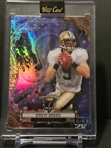 2024 Drew Brees - Wild Card 7 Card Studs P7CGC-DB3 # 6/6 - Picture 1 of 2