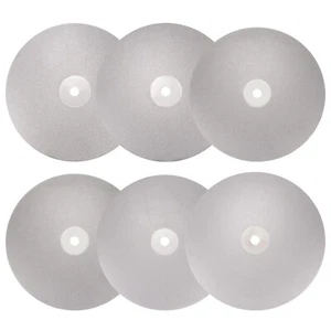 6pcs Diamond Flat Lap Disc 8" x 1/2" Arbor 240-3000 Grit Abrasive Wheel Lapping - Picture 1 of 7