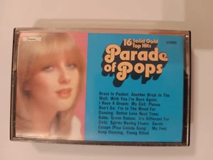 Parade Of Pops Cassette 16 Solid Gold Top Hits Chevron 1980MCPS Chappell - Picture 1 of 5