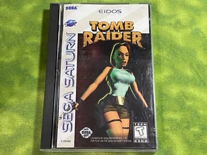Tomb Raider (Sega Saturn, 1996) komplett mit Handbuch & Hülle! Registrierungskarte! - Bild 1 von 14