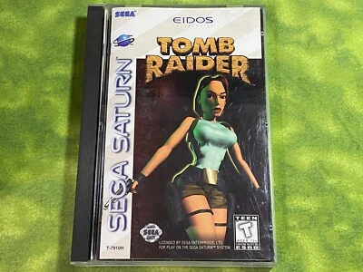 Tomb Raider (Sega Saturn, 1996) ¡Completo con manual y estuche! Tarjeta de registro! Foto 1 de 4