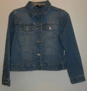 GAP KIDS stretch size 10 Jeans Denim kids jacket unisex brand name designer - Picture 1 of 3