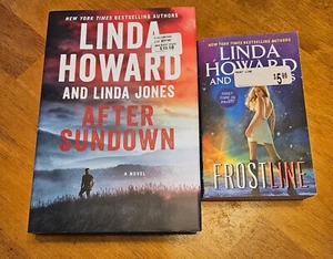 Linda Howard & Linda Jones, 2 Book, After Sundown Hardcover/Frostline Paperback - Picture 1 of 3