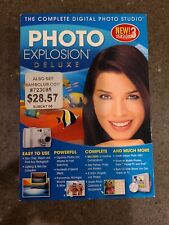 Nova Photo Explosion Deluxe Vers 3 Complete Digital Photo Studio 4 Disk & Manual