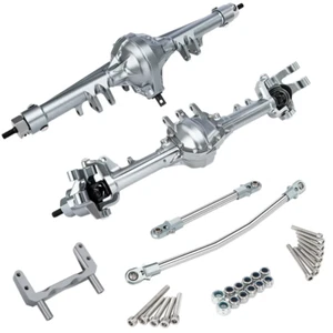 CNC Alloy Front Rear Axle for 1/10 RC Crawler Axial SCX10 II Element Enduro CC01 - Picture 1 of 21