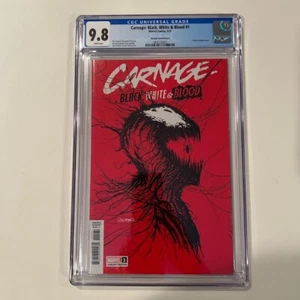 Carnage: Black, White & Blood #1 CGC 9.8 Patrick Gleason Web-head Red Variant - Picture 1 of 3