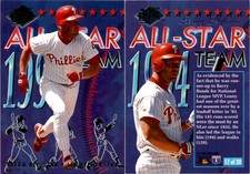 Lenny Dykstra 1994 Ultra Baseball Card 17 Philadelphia Phillies