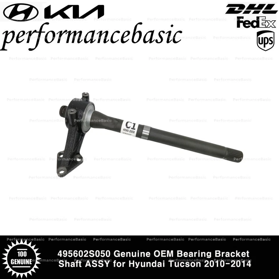495602S050 Genuino OEM Soporte Eje ASSY para Hyundai Tucson 2010-2014 Foto 1 de 2