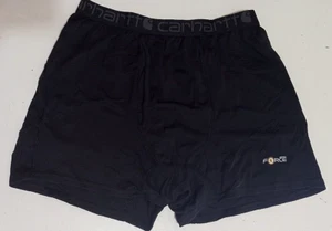 Boxer Carhartt negro sólido base fuerza talla pequeña - Imagen 1 de 8