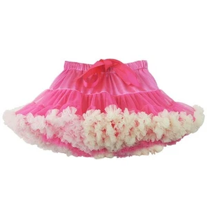 Baby Girls Classic Tutu Dress Fluffy Tulle Pleated Princess Ballet Tutu Skirts - Picture 1 of 26