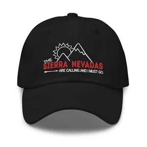 Sierra Nevada Mountains are Calling Camping Hat - Picture 1 of 20