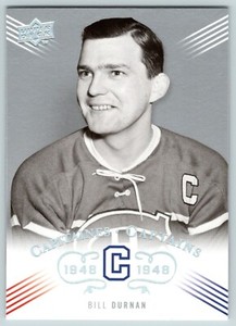 BILL DURNAN 2008-09 UPPER DECK MONTREAL CANADIENS CENTENNIAL 08-09 NO 212  24898