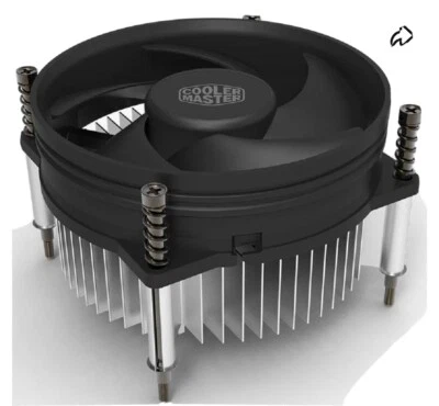 Cooler Master i30 CPU Cooler - 92mm Low Noise Cooling Fan & Heatsink - Image 1 of 2