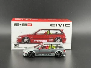 Kaido House x Mini GT Honda Civic (EF) Kaido Works V2- M Red #156 1/64 CHASE - Picture 1 of 5