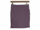 Iris knit skirt size Small NWT lavender mini skirt