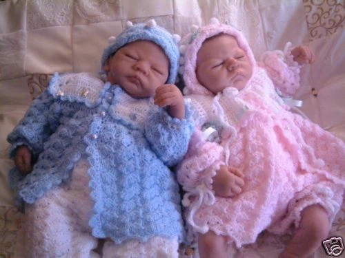 I*BELIEVE*IN*ANGELS CROCHET PATTERN. CROCHET PATTERN**SUMMER BREEZE**BABY/REBORN MATINEE SET