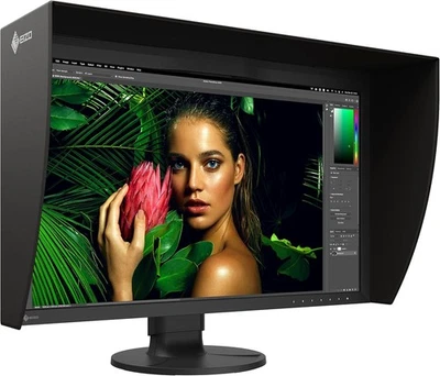 Eizo ColorEdge CG2700S-BK 27" Class WQHD LCD Monitor - 16:9 - Black - Image 1 of 4