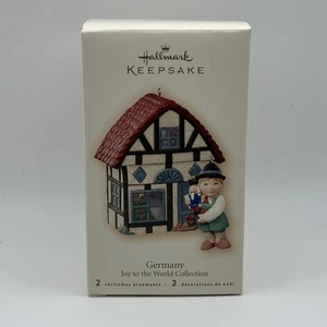 Hallmark Andenken Ornament 2007 Deutschland Weihnachten Freude an der Welt Sammlung - Bild 1 von 2