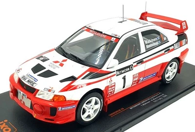 IXO 1/18 Scale 18RMC093B - Mitsubishi Lancer RS Evo V #1 RAC 1998 T.Makinen - Image 1 of 4
