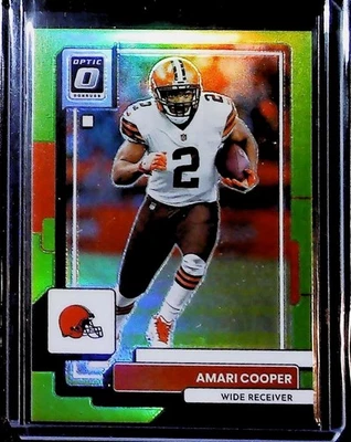 2022 Donruss Optic Amari Cooper лайм зеленый /35 КОРИЧНЕВЫЙ - Изображение 1 из 2