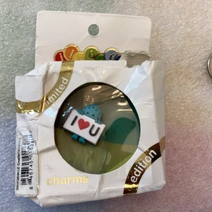 Croslite Guy - I Love U - Limited Edition Authentic Jibbitz Shoe Charm for Crocs - Picture 1 of 6