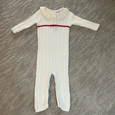 Janie and Jack Holiday Romper - Image 1 of 3