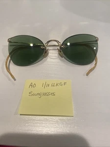 American optical 1/1012 karat gold filled sunglasses vintage - Picture 1 of 8