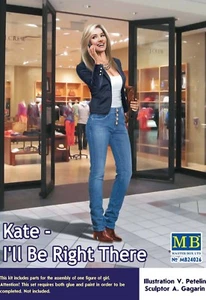 Master Box MB 1/24 24026 Kate - I'll Be Right There (Dangerous Curves Series) - Picture 1 of 2