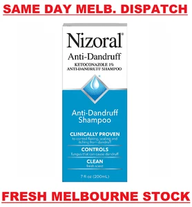 Nizoral A-D Anti-Dandruff Shampoo 1% - Seborrheic Dermatitis Treatment 200mL NEW - Picture 1 of 10