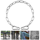  Wear-resistant Horse Gate Lock Chain Fence Black Chains Door The Swing
