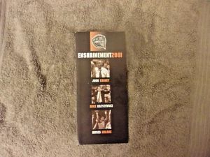2001 BASKETBALL HALL OF FAME ORDER FORM Program MIKE KRZYZEWSKI MALONE CHANEY AD - Foto 1 di 5