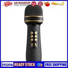 WS-898 Karaoke Bluetooth-Compatible Microphone Wireless Sing Mic (Black)
