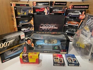 JAMES BOND COLLECTION JOBLOT CORGI DB5 LOTUS LIMITED EDITION VINTAGE GOLD 1 18 - Picture 1 of 17