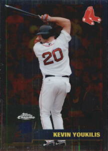 2011 Topps Chrome Vintage Chrome Red Sox Baseball Card #VC34 Kevin Youkilis