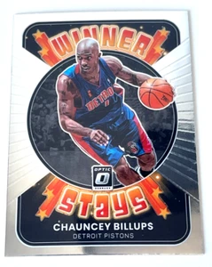 Chauncey Billups 2021-22 Donruss Optic Winner Stays Insert #8 Pistons - Picture 1 of 1