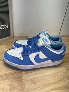 Nike Dunk Low University Blue UNC Sneakers CW1590-103 Size 7 - Picture 1 of 16