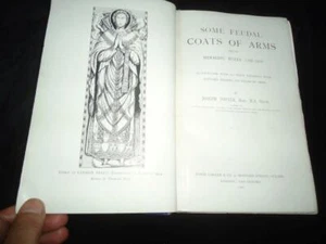 1902 Some Feudal Coats of Arms from Heraldic Rolls 1298-1418 Foster 830 etchings - Picture 1 of 1