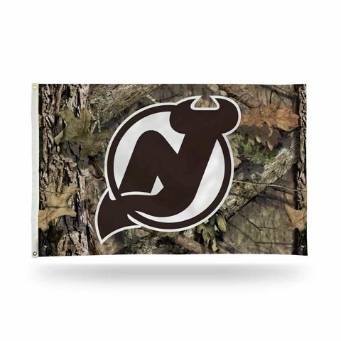 New Jersey Devils Camo Flag 3x5ft Banner Polyester Ice Hockey Stanley Cup 003 Cover