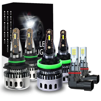 Faros LED de haz alto bajo + faros antiniebla para Cadillac SRX 2010-2016 Foto 1 de 4