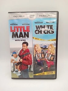 LITTLE MAN & WHITE CHICKS Marlon and Shawn Wayans Double Feature DVD Used  - Picture 1 of 3