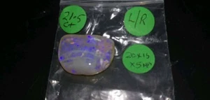 Lightning ridge jelly crystal Opal rub. 21.5cts.. - Picture 1 of 8