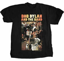 Official Bob Dylan & The Band Basement Tapes Mens Black T Shirt Bob Dylan Tee