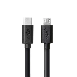 JuicEBitz® USB C auf Micro USB Kabel Schnell Lade Daten Sync Kabel Typ C auf Micro - Bild 1 von 17