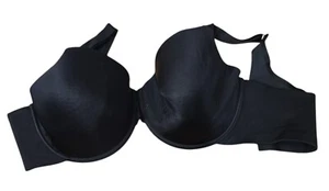 Camiseta Sujetador Catherines Intimates Plus Negro Suave Ligeramente Forrado 50D - Imagen 1 de 7
