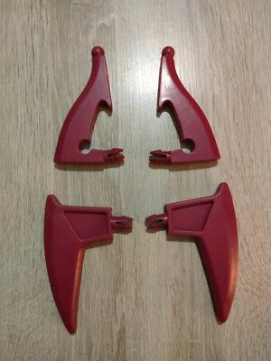 Mattel motu 1990 Skeletor Skull Staff lot de 4 pieces - Photo 1/3