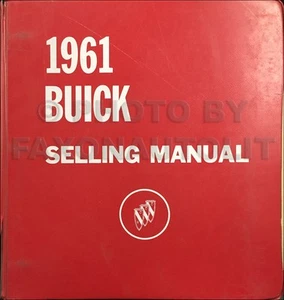 Buick 1961 venta manual libro de datos distribuidor opciones de álbum accesorios especificaciones - Imagen 1 de 7